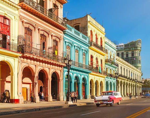 Classic cars in Old Havana